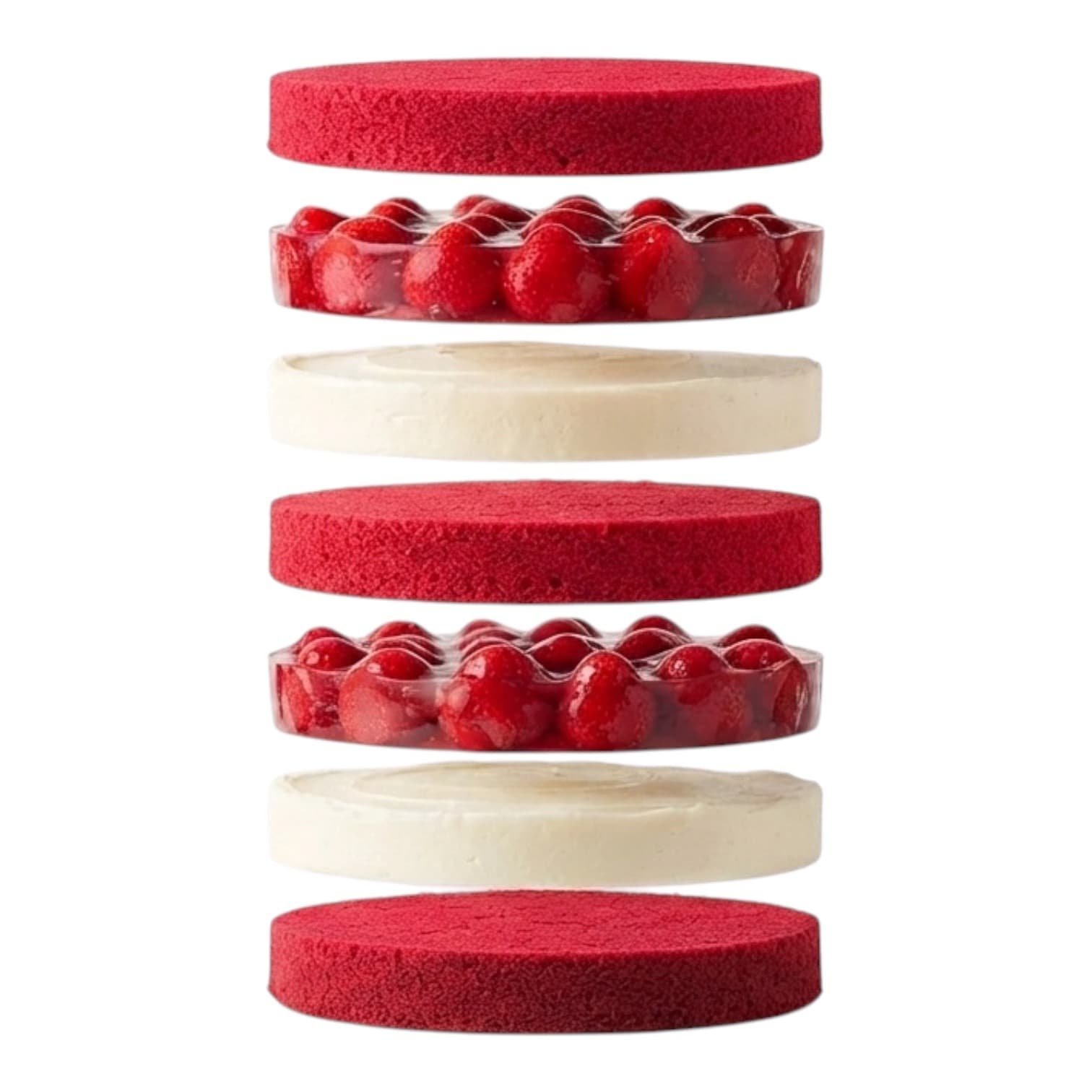 Rot Velvet Erdbeere